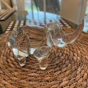 Cool glass elephant